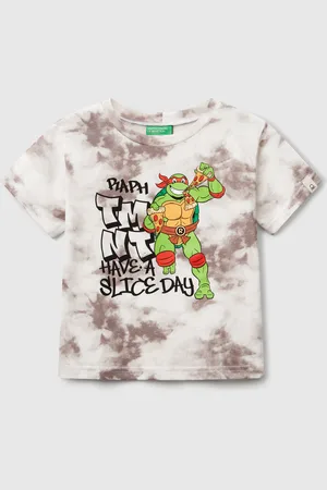 Benetton Camiseta De Las Tortugas Ninja Mutantes Adolescentes ©2025 Viacom