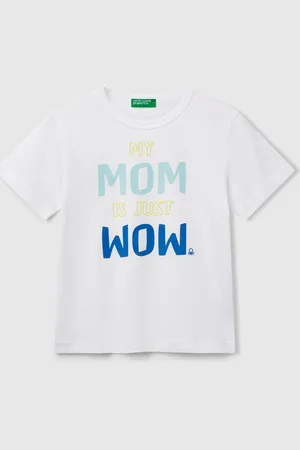 Benetton Camiseta De Algodón Orgánico Con Estampado