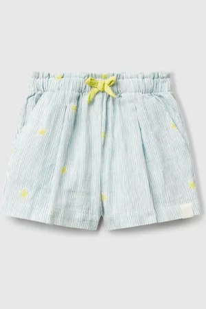 Benetton Pantalón Corto Con Estrellas