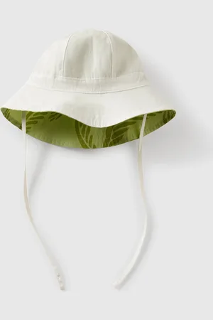 Benetton Gorro Reversible Con Estampado Tropical.
