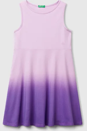 Benetton Vestido Teñido Por Inmersión