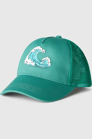 Benetton Gorra De Béisbol De Algodón Y Malla.