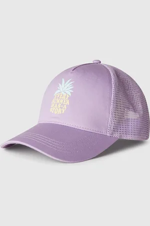 Benetton Gorra De Béisbol De Algodón Y Malla.