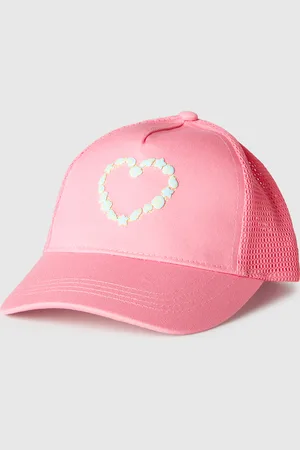 Benetton Gorra De Béisbol De Algodón Y Malla.