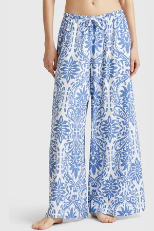 Benetton Pantalón Con Estampado Estampado