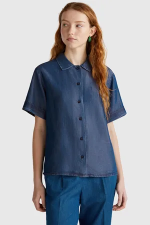 Benetton Blusa Viscosa