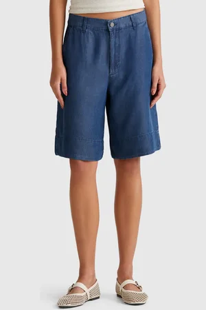Benetton Bermudas De Cambray