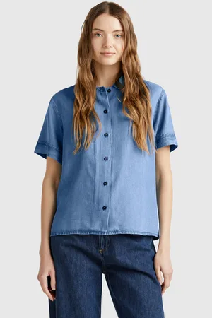 Benetton Blusa Viscosa