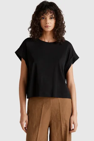 Benetton Camiseta De Corte Cuadrado