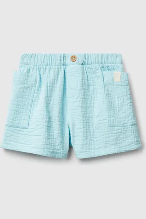 Benetton Pantalones Cortos Con Bolsillos