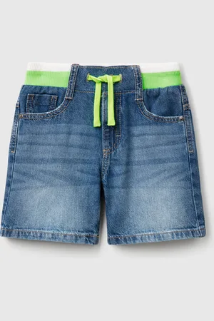 Benetton Pantalón Vaquero Corto Recto