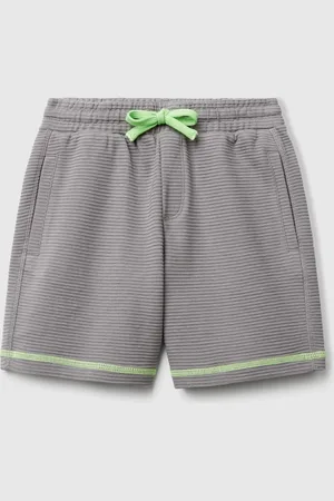 Benetton Pantalón Corto Polar Ligero