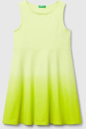 Benetton Vestido Teñido Por Inmersión