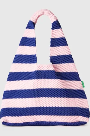 Benetton Bolso De Hombro De Ganchillo