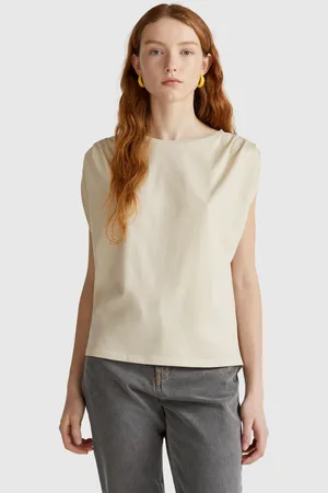 Benetton Camiseta Sin Mangas Recta