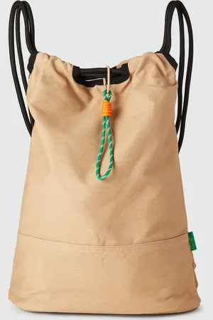 Benetton Mochila De Puro Algodón