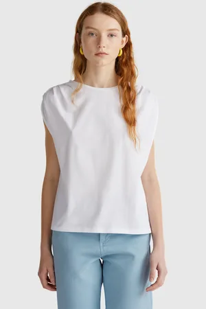Benetton Camiseta Sin Mangas Recta