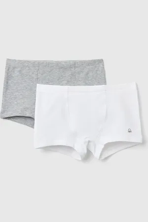 Benetton Dos Bóxers De Algodón Elástico
