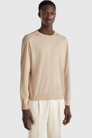 Benetton Jersey Mezcla De Viscosa Y Seda