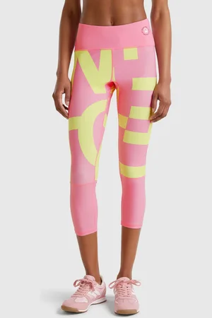 Benetton Leggings Deportivos Con Logo
