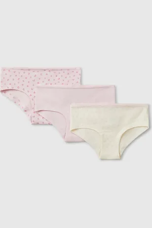Benetton Tres Braguitas De Algodón Elástico