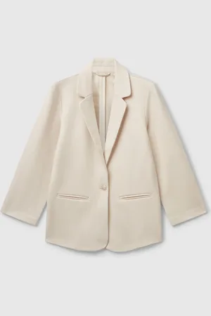Benetton Blazer Largo Elegante