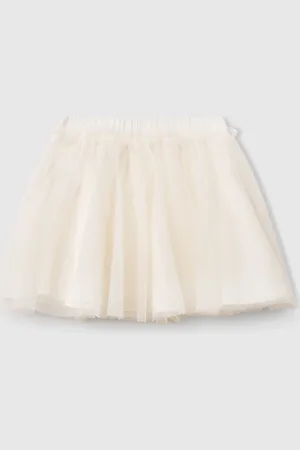 Benetton Falda De Tul