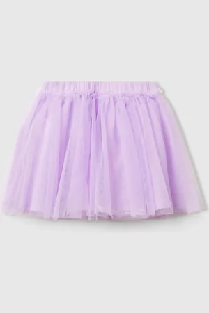 Benetton Falda De Tul