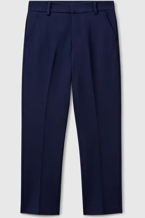 Benetton Pantalón Elegante En Mezcla De Viscosa
