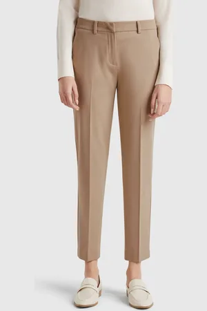Benetton Pantalón Fluido Slim Fit