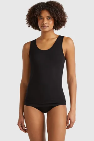 Benetton Camiseta Sin Mangas Stretch Modal® Tencel™