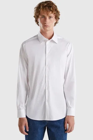 Benetton Camisa Ajustada