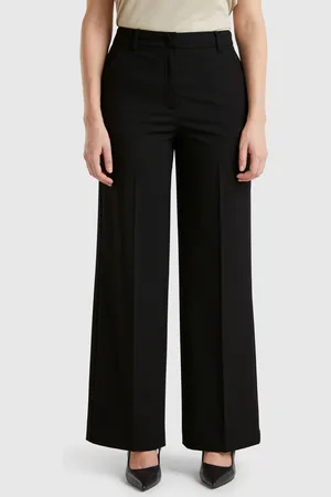 Benetton Pantalón Ancho Fluido