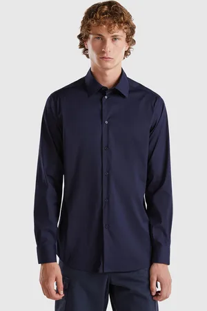 Benetton Camisa Ajustada