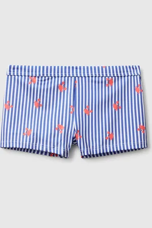 Benetton Bañador Boxer Rayas Cangrejos