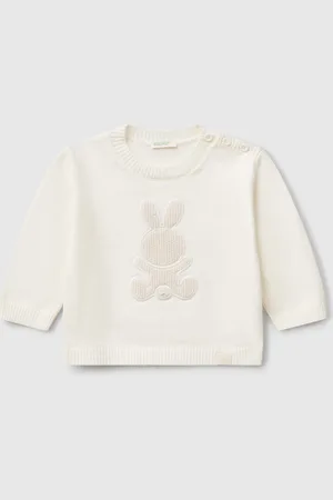 Benetton Jersey Con Parche De Conejo