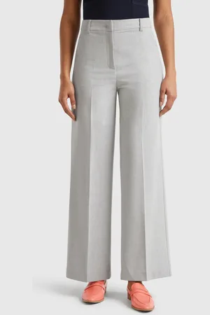 Benetton Pantalón Ancho Fluido