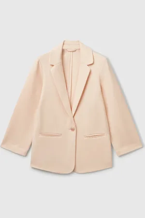 Benetton Blazer Largo Elegante
