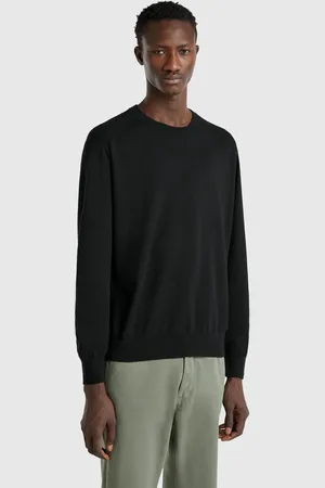 Benetton Jersey Mezcla De Viscosa Y Seda