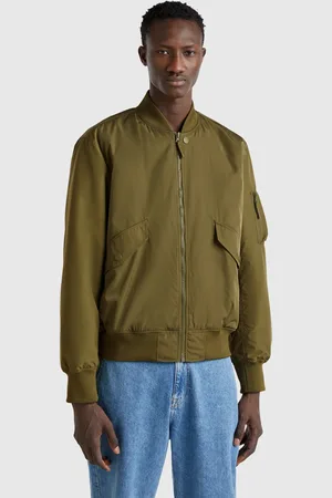 Benetton Cazadora Bomber Acolchada