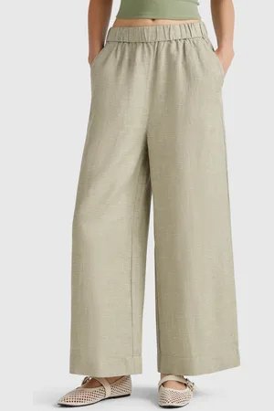 Benetton Pantalones Anchos