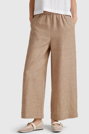 Benetton Pantalones Anchos