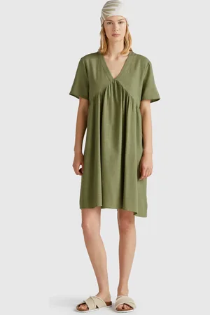 Benetton Vestido Corto Suelto