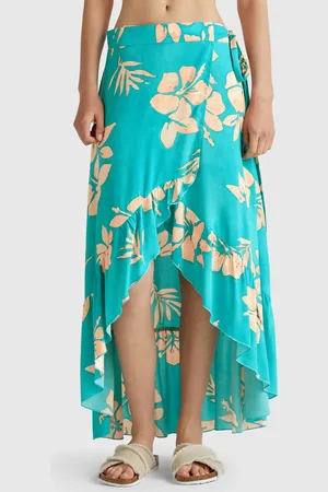 Benetton Pareo Con Estampado Floral