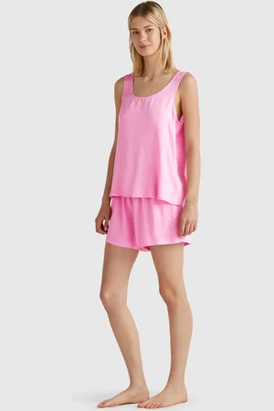 Benetton Pijamas De Raso