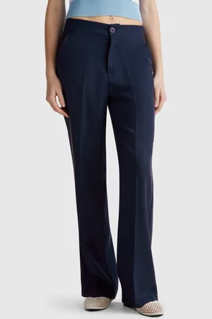 Benetton Pantalón Puro Lyocell