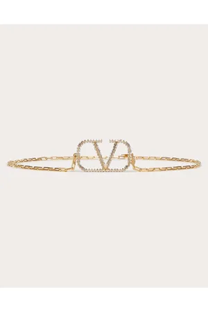 VALENTINO GARAVANI CINTURÓN DE CADENA CON EL VLOGO SIGNATURE Mujer L