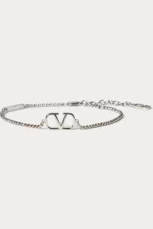 VALENTINO GARAVANI PULSERA VLOGO SIGNATURE DE METAL Hombre UNI