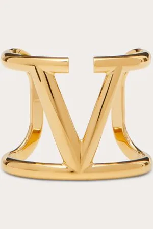 VALENTINO GARAVANI PULSERA VLOGO SIGNATURE DE METAL Mujer L