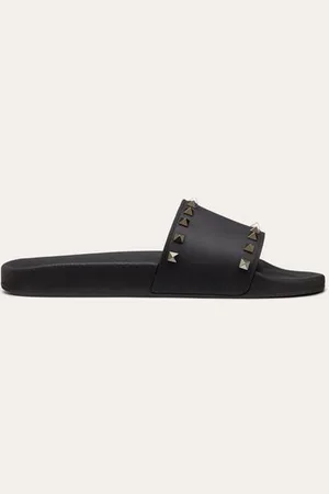 VALENTINO GARAVANI SANDALIDAS DE PALA ROCKSTUD DE GOMA Hombre 38